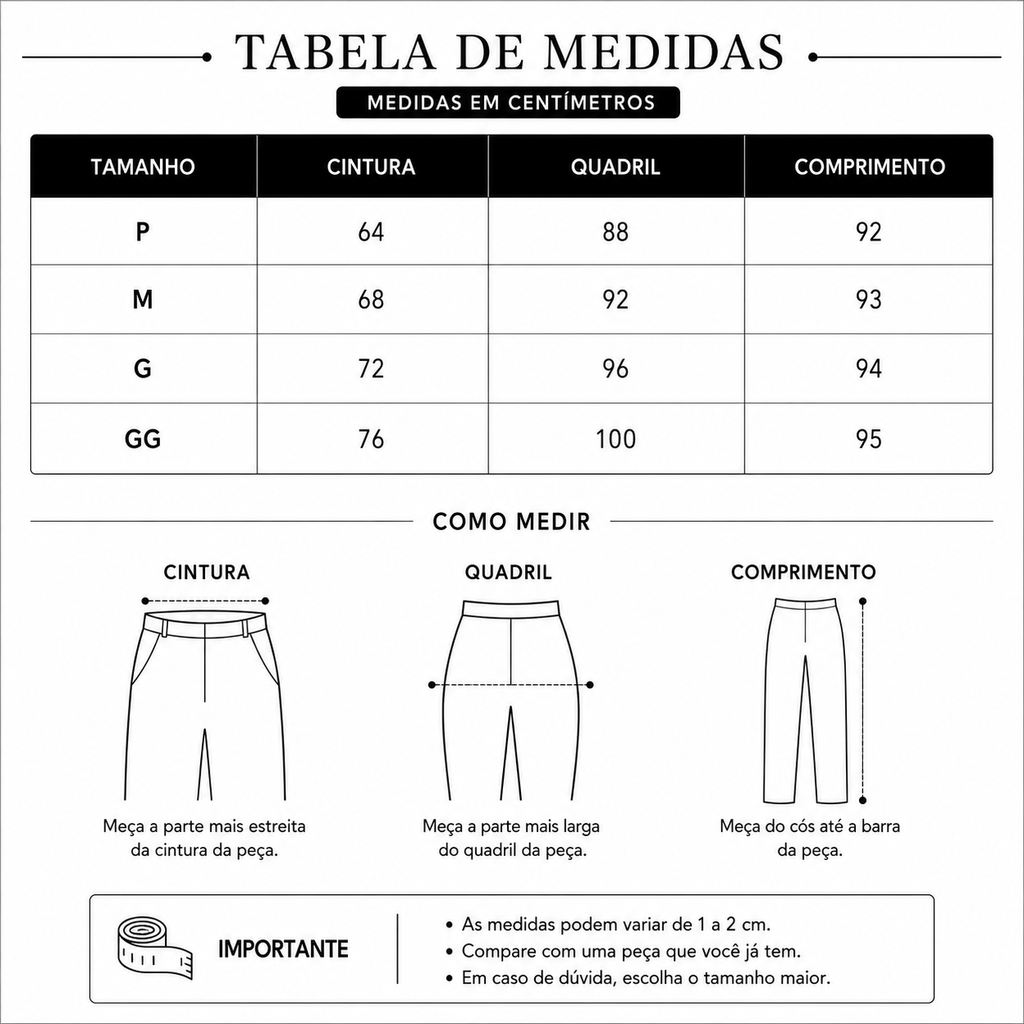 Calça Casual