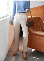 Flora Woolen Pants Womens
