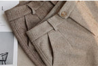 Flora Woolen Pants Womens