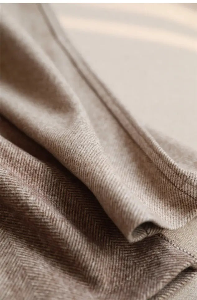 Flora Woolen Pants Womens