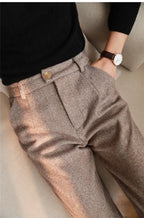 Flora Woolen Pants Womens