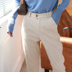 Flora Woolen Pants Womens