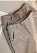 Flora Woolen Pants Womens