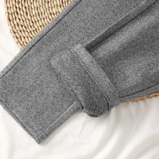 Flora Woolen Pants Womens