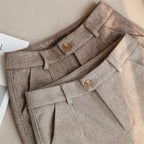 Flora Woolen Pants Womens
