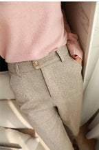 Flora Woolen Pants Womens